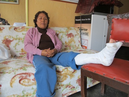 carmen caldas herida del circo